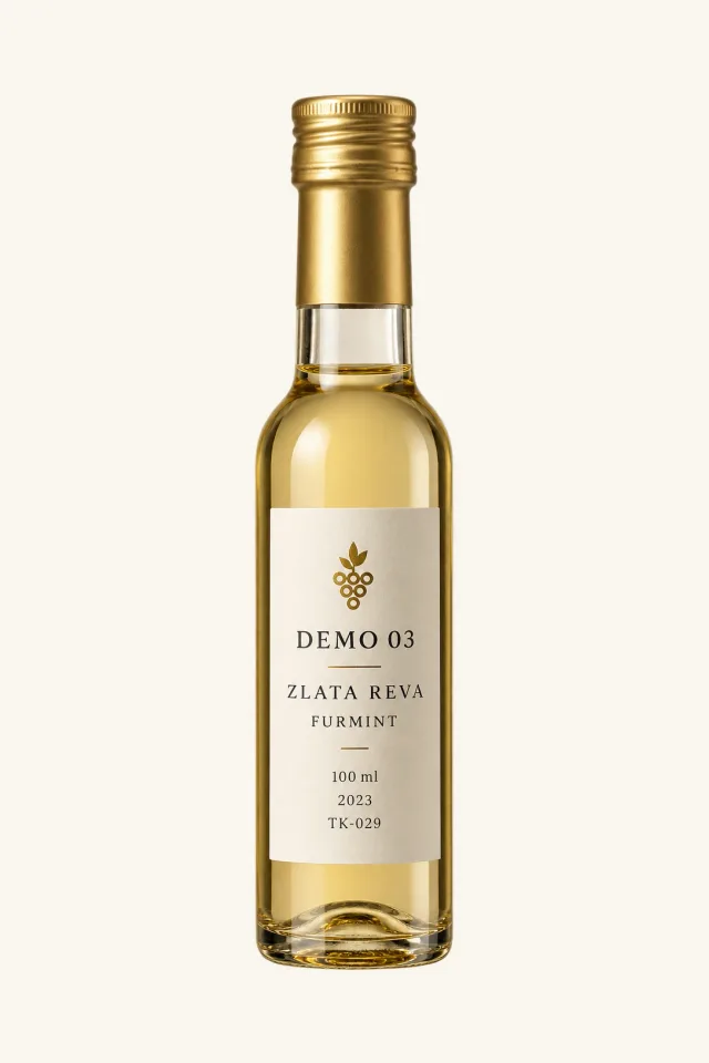 DEMO Zlatá réva — Vzorka Furmint